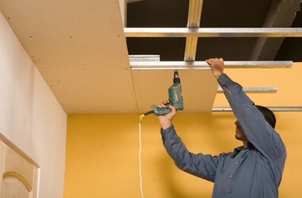 Pose de faux plafond à Craponne