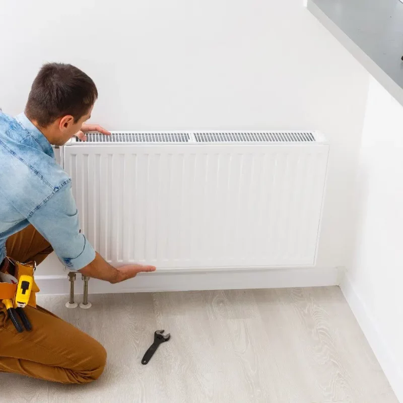 Installation de radiateur à accumulation